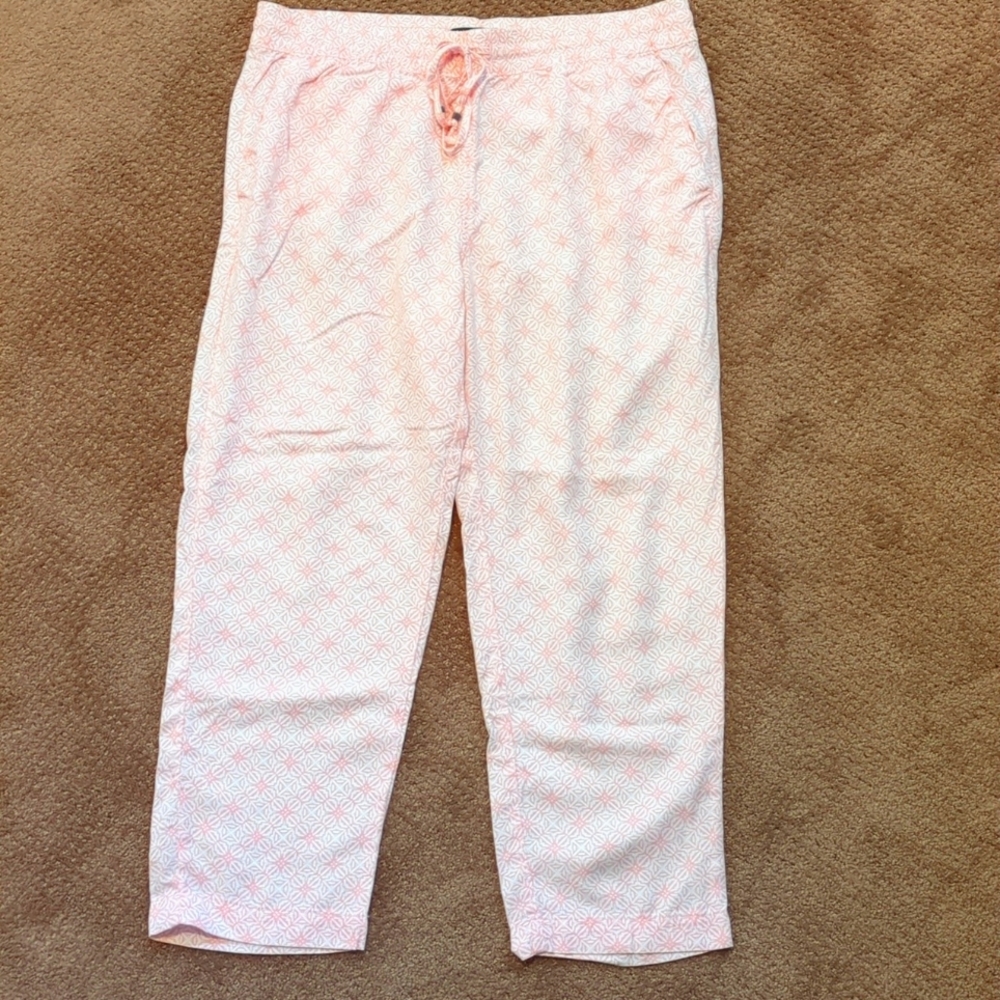Banana Republic Patterned Crop Pants